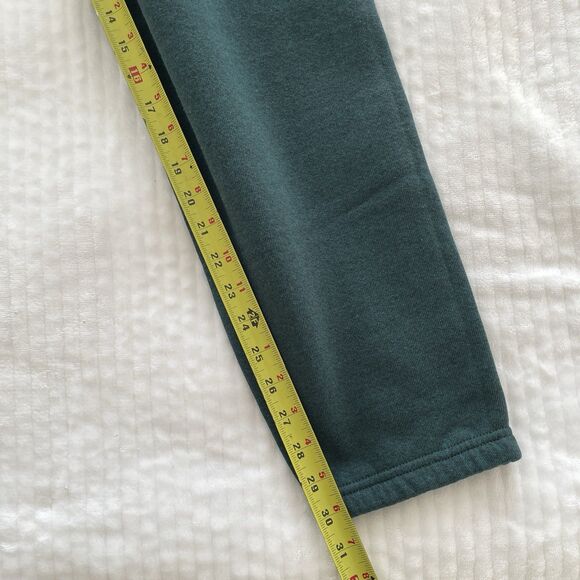 90s Vintage Fruit of the Loom Sweatpants Green Fleece Joggers Deadstock NWT XL - Picture 14 of 14